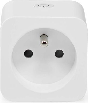Prise connectée NEDIS Wi-Fi SmartLife IP21 Wattmètre 3680W