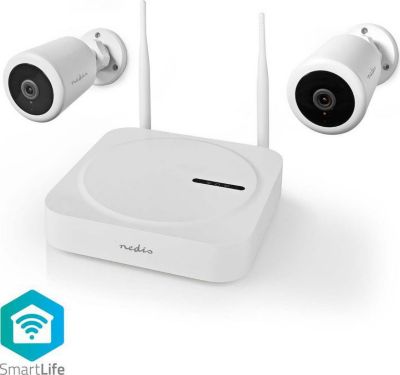 Caméra de surveillance NEDIS Système De Caméra Sans Fil Smartlife Fu