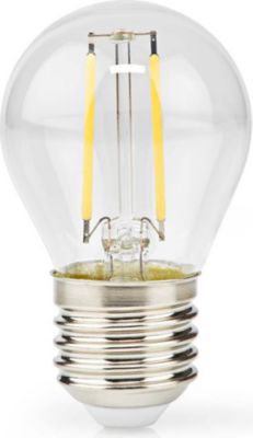 Ampoule NEDIS Filament E27 G45 4,5 W Dimmable Rétro