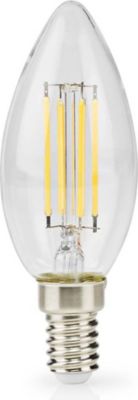 Ampoule NEDIS E14 Bougie 4.5W Dimmable Rétro Ampoule NEDIS E14 Bougie 4.5W Dimmable Rétro