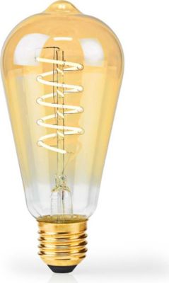 Ampoule NEDIS E27 ST64 3.8 W 470 lm Rétro Dimmable Ampoule NEDIS E27 ST64 3.8 W 470 lm Rétro Dimmable