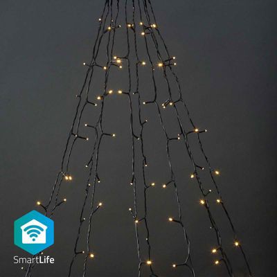 Guirlande lumineuse NEDIS Arbre à suspendre Wi-Fi 200 LED's