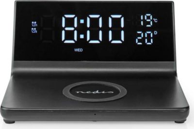 Chargeur induction NEDIS Nedis Réveil 3 en 1 avec Fonction Charge Chargeur induction NEDIS Nedis Réveil 3 en 1 avec Fonction Charge