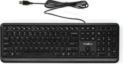 Clavier filaire NEDIS Clavier d'ordinateur USB QWERTY (US