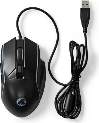 Souris gamer NEDIS Souris gamer droitier 7200 dpi 6 boutons