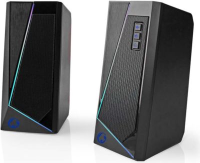 Enceinte portable NEDIS avec Éclairage LED