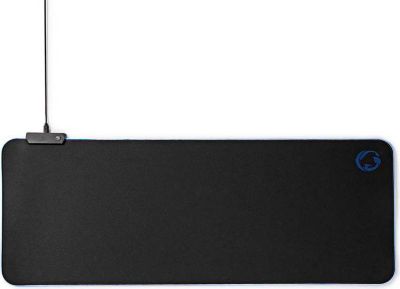 Tapis de souris NEDIS Tapis de souris Gamer LED grande taille