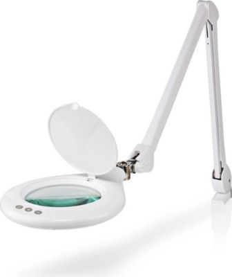 Lampe LED NEDIS LED 10W 660lm 6500K Grossissante à Pince