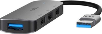 Hub NEDIS USB-A 3.2 Gen 1 avec 4 Ports Rapide
