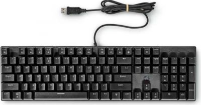 Clavier sans fil NEDIS USB-A Touches Mécaniques LED QWERTY US