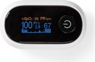 Oxymètre NEDIS SmartLife avec Écran OLED et Alarme