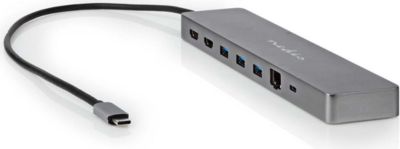 Hub NEDIS vers 3USB-A / Jack 3.5mm / 2HDMI 0.4m
