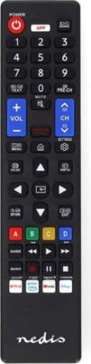Télécommande NEDIS universelle préprogrammée TV Samsung
