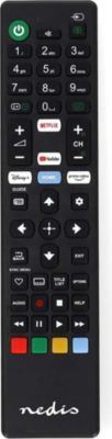 Télécommande NEDIS préprogrammée pour TV SONY Boutons