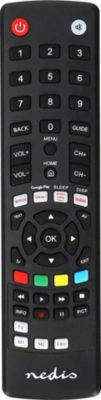 NEDIS Universelle TV avec Touches Streaming