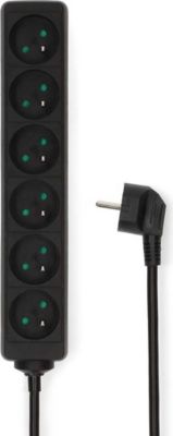 Multiprise NEDIS 6 Voies 3680W 16A 1.5m Broche Terre