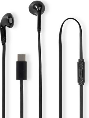 Ecouteurs NEDIS USB-C avec Micro et Télécommande 1.2m