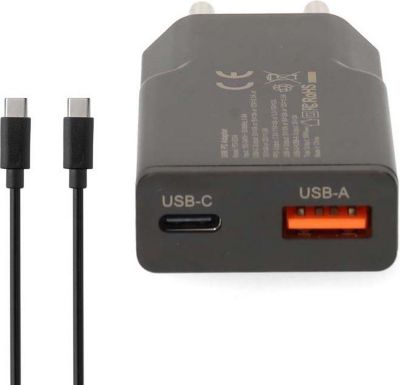 Chargeur secteur NEDIS Chargeur USB-C 30W avec câble