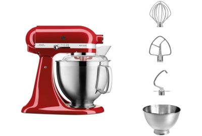 Robot pâtissier Kitchenaid 5KSM185PSEER ROUGE EMPIRE