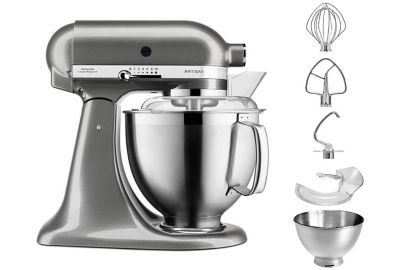 Robot pâtissier Kitchenaid 5KSM185PSEMS ARTISAN gris étain