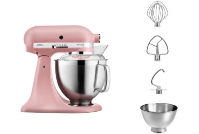 Robot pâtissier Kitchenaid 5KSM185PSEDR ARTISAN rose poudré
