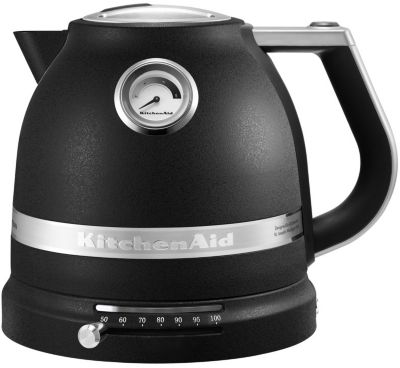 Bouilloire à température réglable KITCHENAID 5KEK1522EBK Artisan Truffe Noir