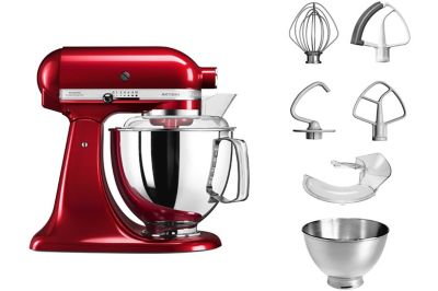 Kit d'accessoires supplémentaires 5KSM2FPPC pour les batteurs sur socle  KitchenAid, KitchenAid 