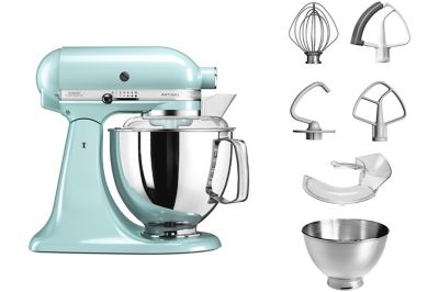 Robot Patissier Kitchenaid Artisan Elegance 5Ksm175Pseic Bleu Glacier