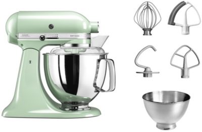 Robot pâtissier KITCHENAID 5KSM175PSEPT Artisan Macaron Pistache