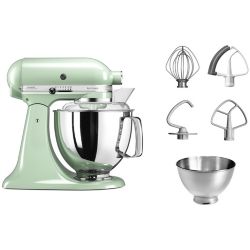 Robot pâtissier KITCHENAID 5KSM175PSEPT Artisan Macaron Pistache