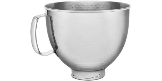 Bol KITCHENAID 5KSM5SSBHM acier inoxydable martelé 4.8L