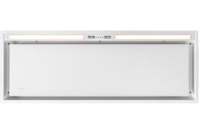 Hotte encastrable NOVY CRYSTAL 26080  90cm Verre Blanc
