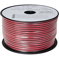 IBIZA Bobine 100M-Câble HP 2x1,5 mm²-Rouge/N