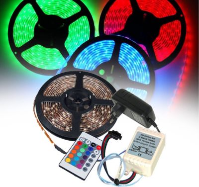 Jeu de lumières IBIZA Bobine Ruban à LED(5m)-150 LED-RGBW