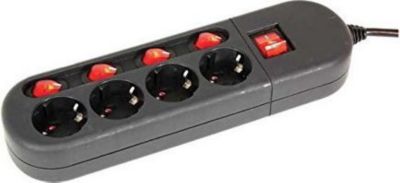 Jeu de lumières IBIZA Boitier Lumiere 4 Voies LC406 FR
