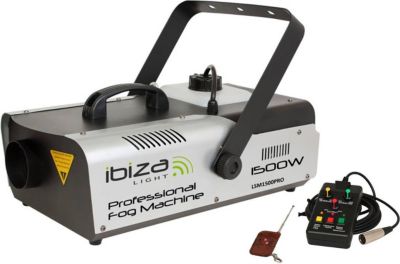 Machine à fumée IBIZA Machine fumée programmable/DMX 1500W