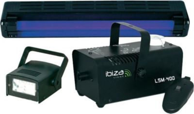 Jeu de lumières IBIZA FOG & FIRE pack lumière