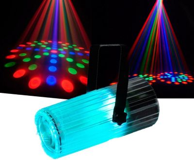 Jeu de lumières IBIZA Jeu de lumière effet MoonFlor LED RVBBA