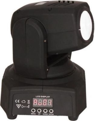 Jeu de lumières IBIZA Lyre a Led LMH250WH-MINI
