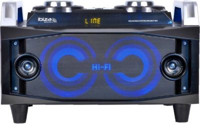 Ibiza Sound - Enceinte active autonome IBIZA SOUND FREESOUND400 - SD/USB/BT  - 600W + Télécommande + Jeu LED OVNI RVB - Sonorisation portable - Rue du  Commerce
