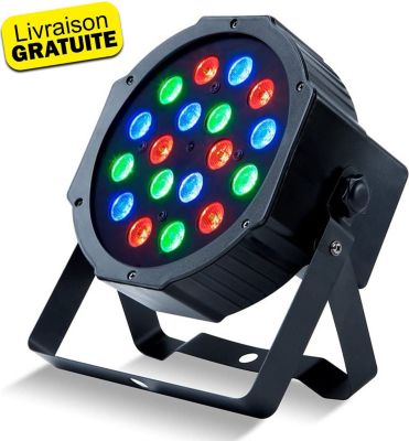 Jeu de lumières PARTY LIGHT&SOUND Projecteur PARTY-PAR181LED 18x1W RGB