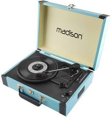 Platine vinyle MADISON MAD-RETROCASE-BL_MATCH Platine vinyle MADISON MAD-RETROCASE-BL_MATCH