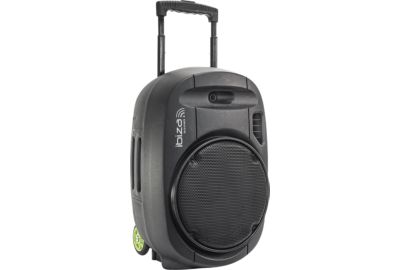 Ibiza - PORT12VHF-BT - Enceinte Portable 12/700W Max avec 2 micros (VHF),  télécommande et Housse de Protection - Bluetooth, USB, SD - Autonomie de 5  à 7h : : Instruments de musique et Sono