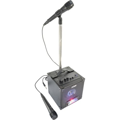 Mini machine à fumée avec effet boule disco 500 W LED RGB