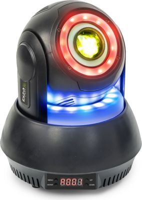 Jeu de lumières IBIZA SPOT de 30W RVBB projection de 7 gobos