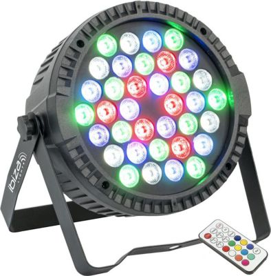 Jeu de lumières IBIZA Ibiza - Projecteur Par Extra plat 36 LED