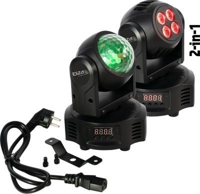 Jeu de lumières IBIZA Ibiza Light MH-ASTRO-WASH - Jeu de lumiè