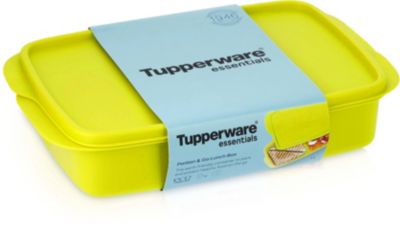 Tupperware Boite Crystalwave à Compartiments Rectangulaire 1lt à prix pas  cher