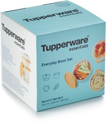 Boîte hermétique TUPPERWARE 3 bols multifonctions