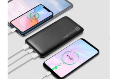 Batterie externe XTREMEMAC 10 000 mAh noir